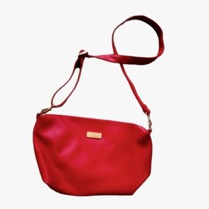 BCBG beautiful Red bag. 9x13" size.